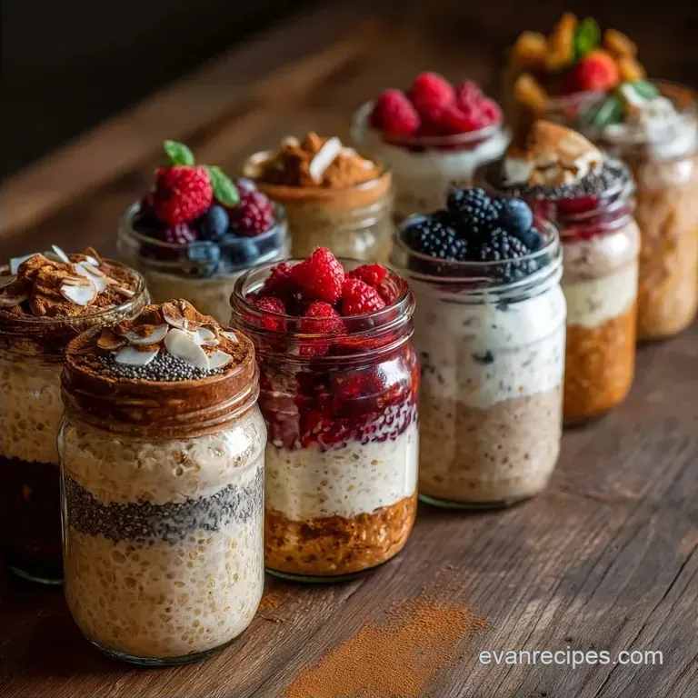 9 Easy High Protein Overnight Oats Recipes