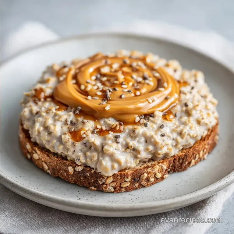 Creamy Peanut Butter Overnight Oats: Velvety and Rich