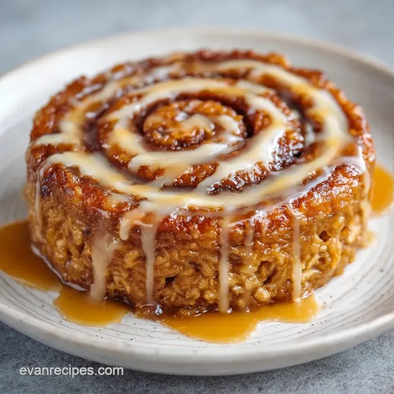 A cozy breakfast bowl of spiced oats topped with almond slivers and honey, set on a rustic linen napkin.