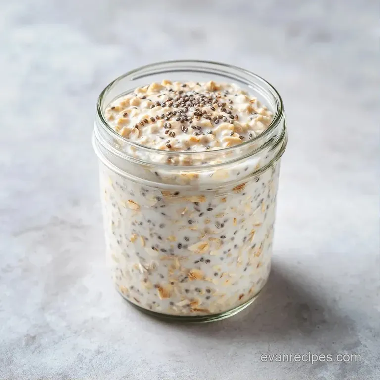 Three glass jars filled with layered creamy oats and bright raspberries, neatly arranged on a rustic wooden surface.