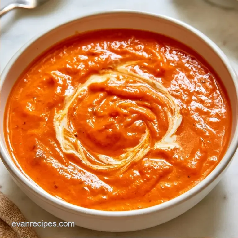 Creamy Roasted Tomatoes Soup