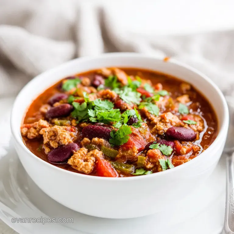 Slow Cooker Turkey Chili Healthy
