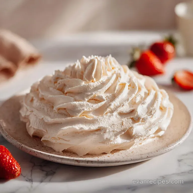 Stabilized Whipped Cream Frosting Recipe